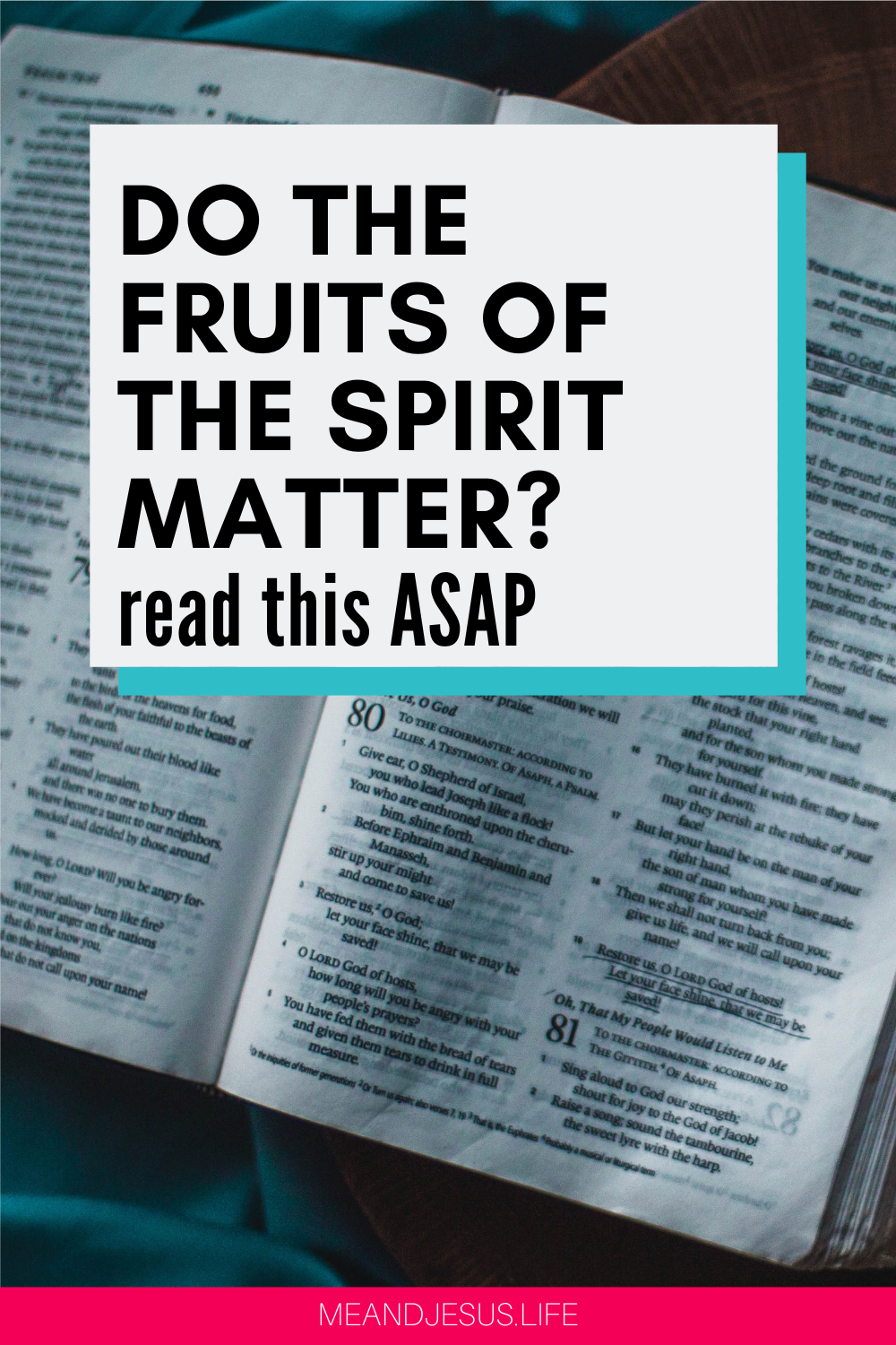 Walking in the Fruit of the Spirit // Fruits of the Spirit Series Part 11