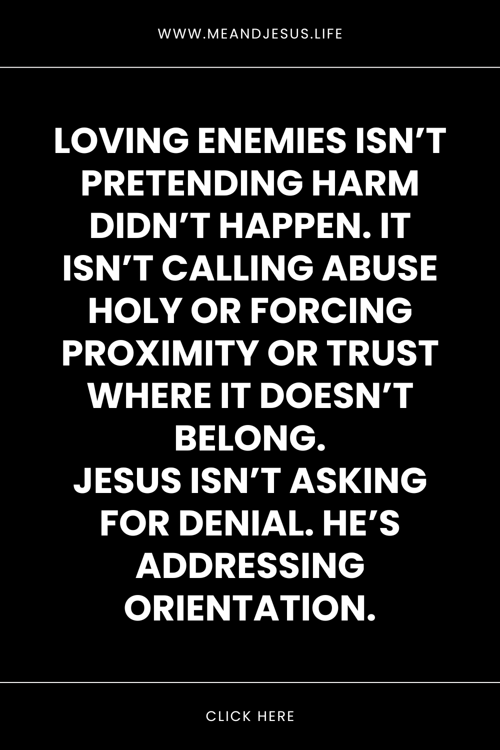 Love Your Enemies: What Jesus Really Means in Matthew 5