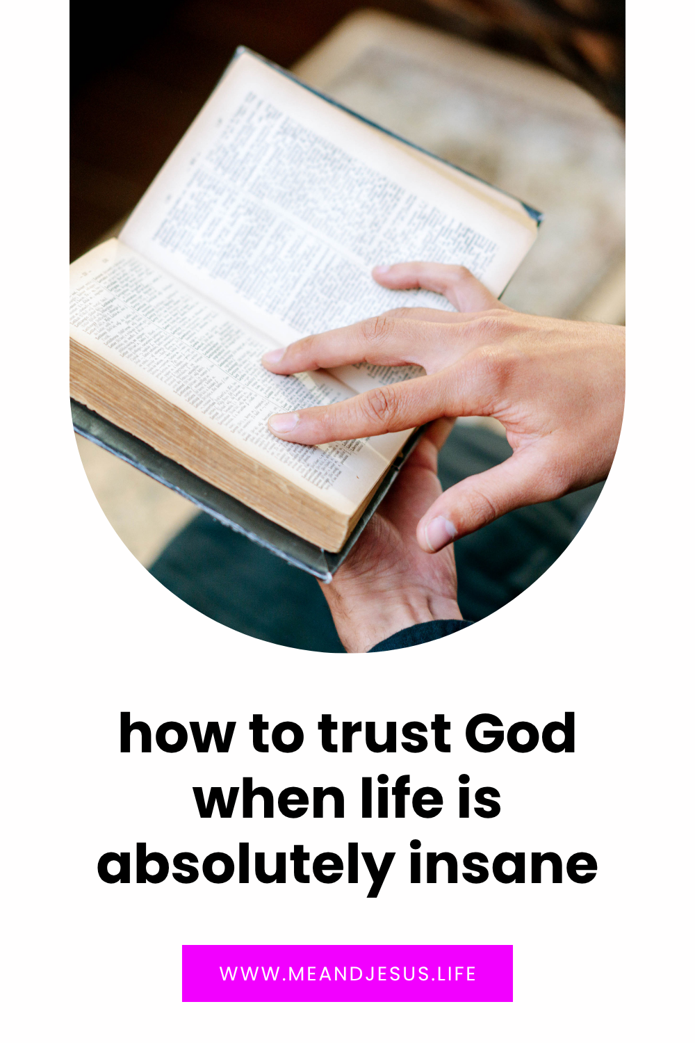 Trusting God When Life Feels Out of Control